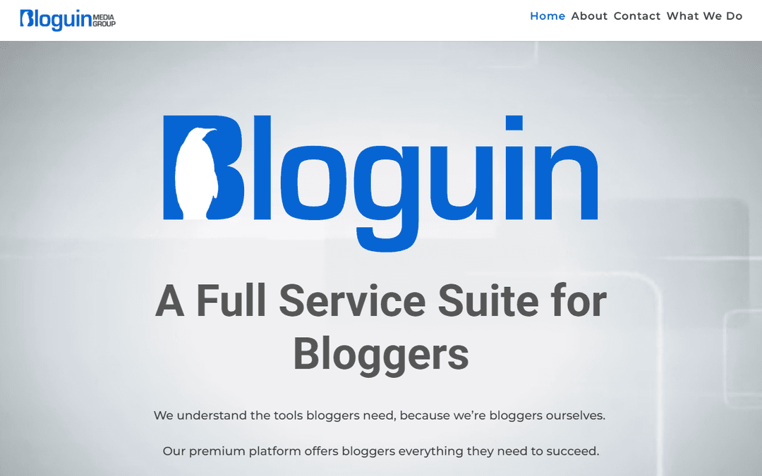 bloguin.com publisher screenshot