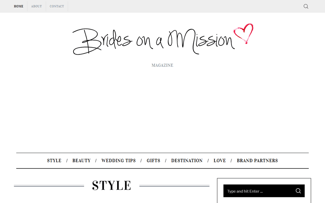 bridesonamission.com publisher screenshot