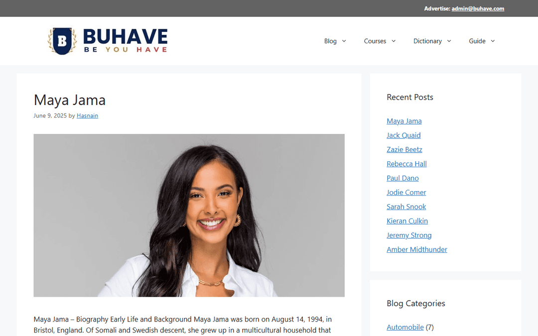 buhave.com publisher screenshot