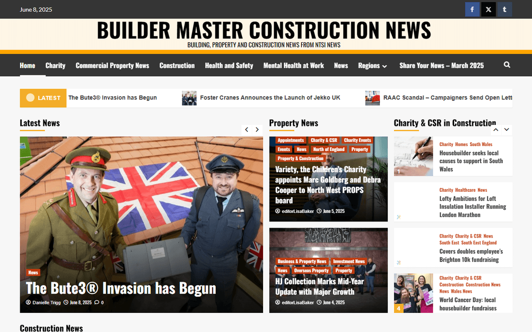 builder-master.co.uk publisher screenshot