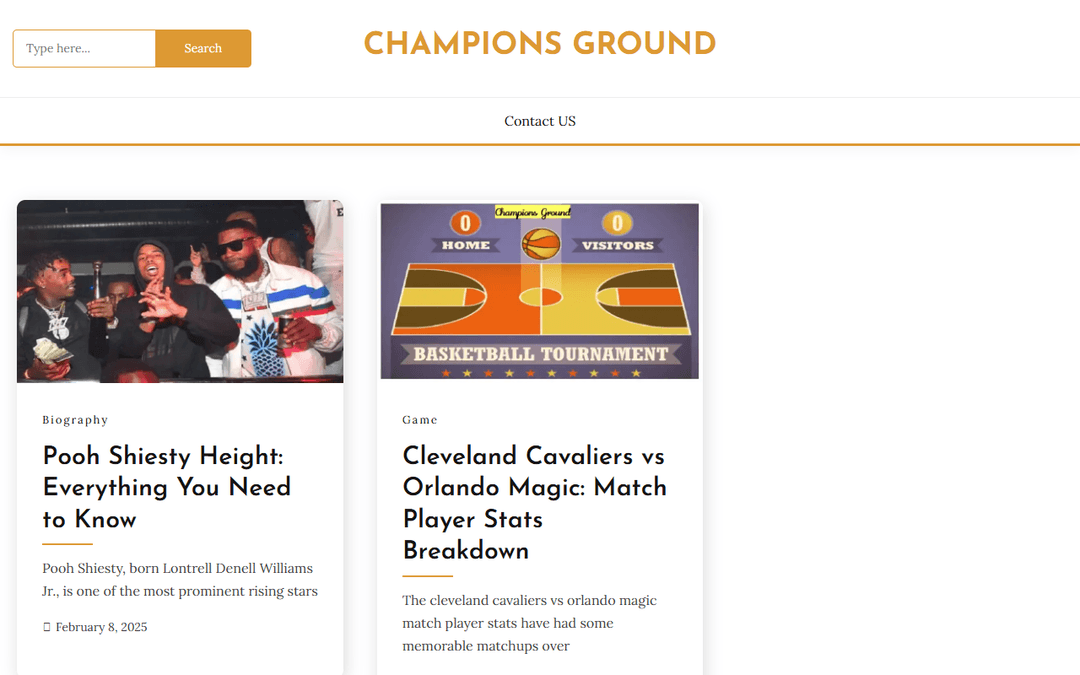 championsground.us publisher screenshot