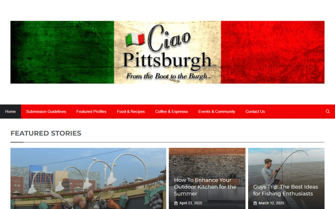 ciaopittsburgh.com publisher screenshot