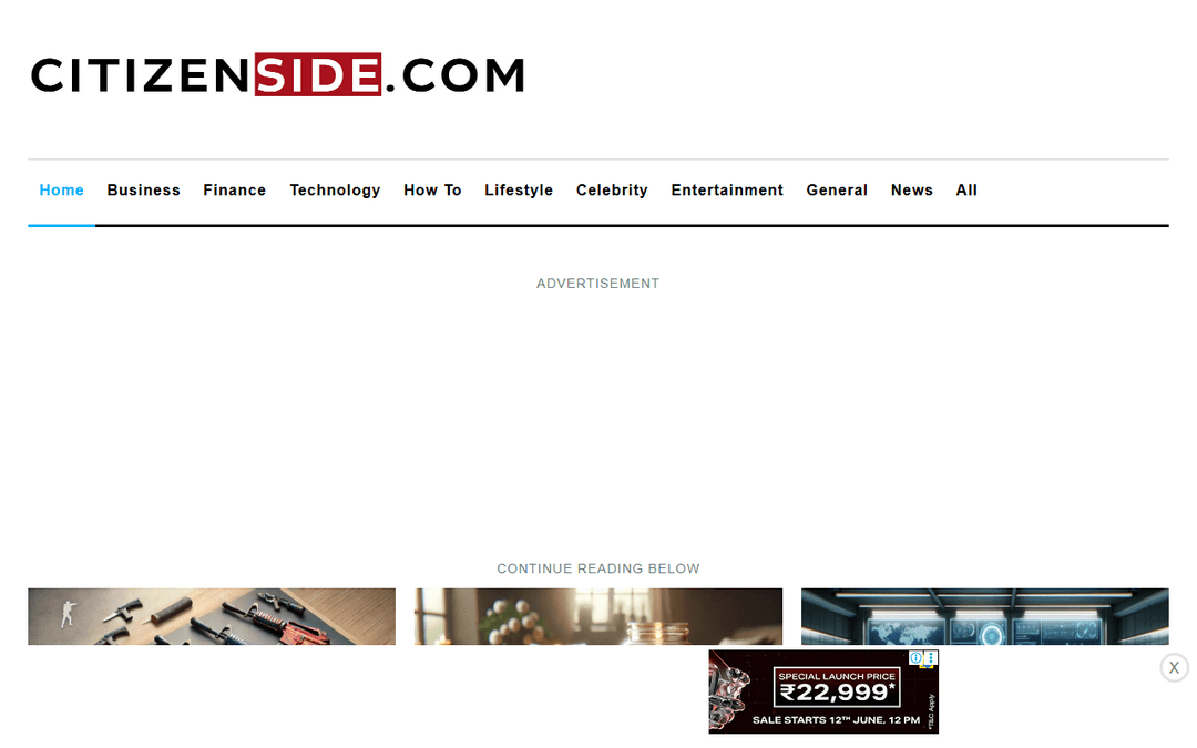 citizenside.com publisher screenshot