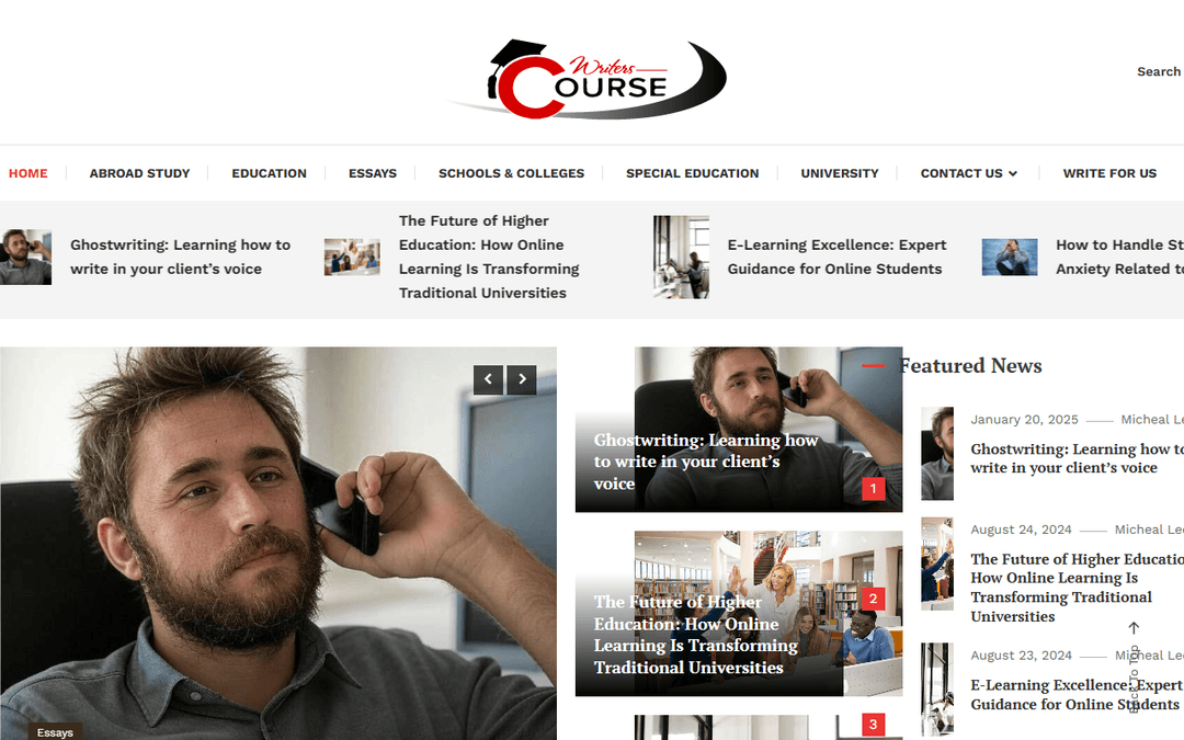courseworkwriters.co.uk publisher screenshot