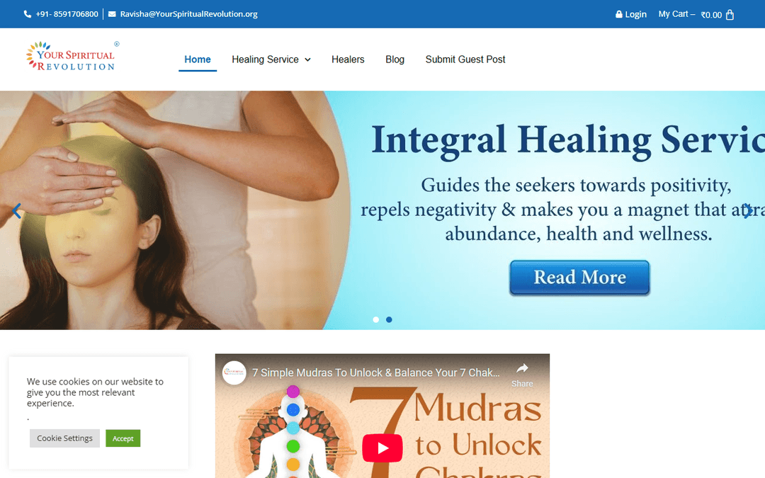 yourspiritualrevolution.org publisher screenshot