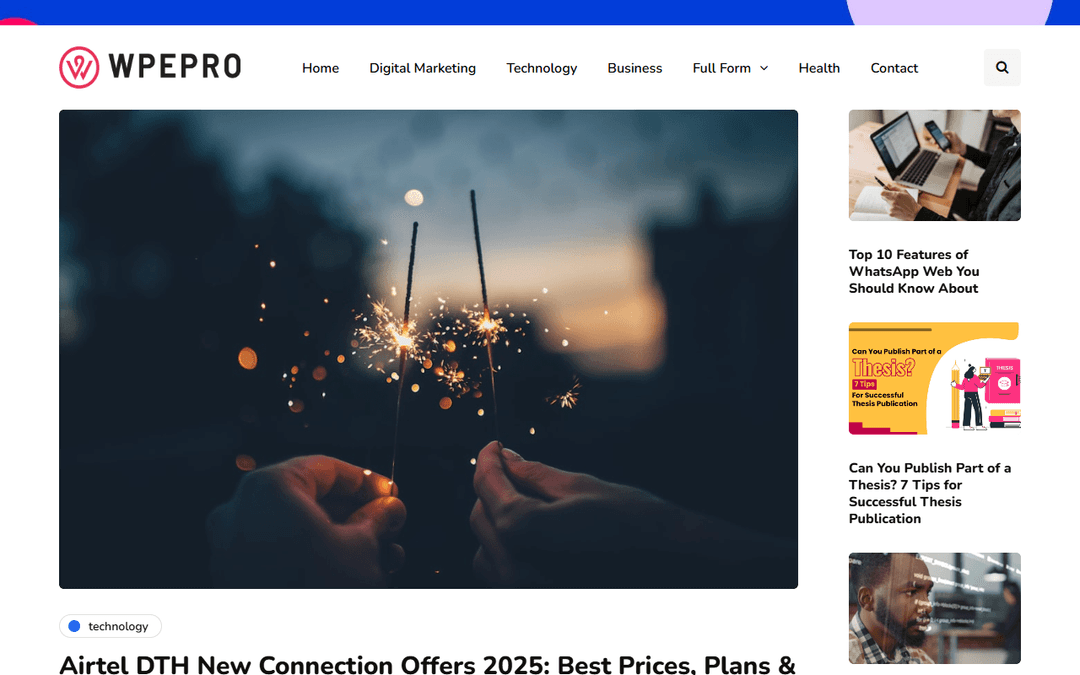 wpepro.net publisher screenshot