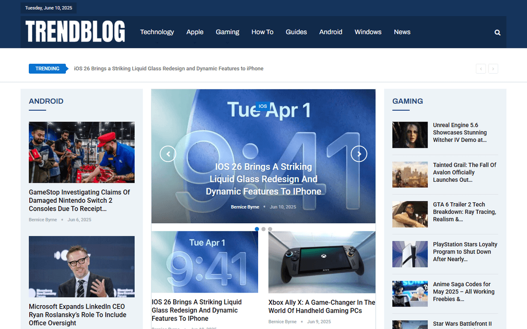 trendblog.net publisher screenshot