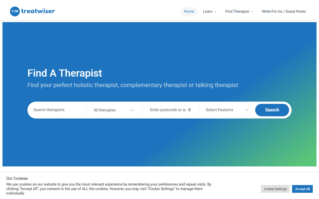treatwiser.com publisher screenshot