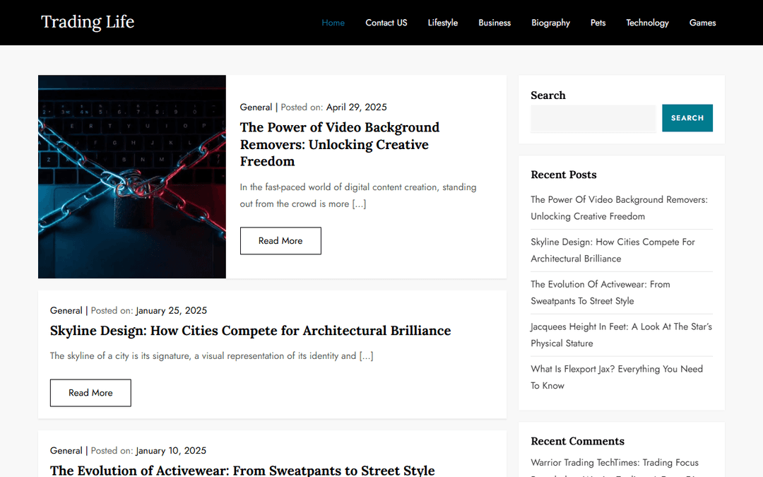 tradinglife.us publisher screenshot