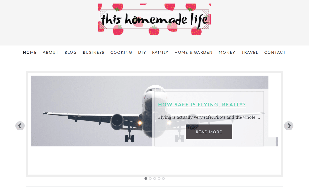 thishomemadelife.com publisher screenshot