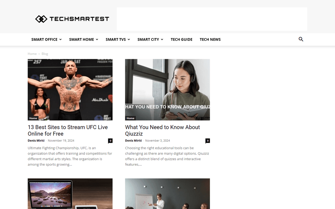techsmartest.com publisher screenshot