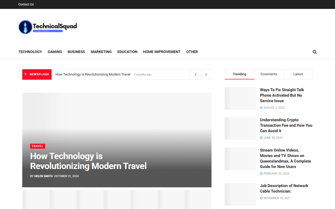 technicalsquad.net publisher screenshot