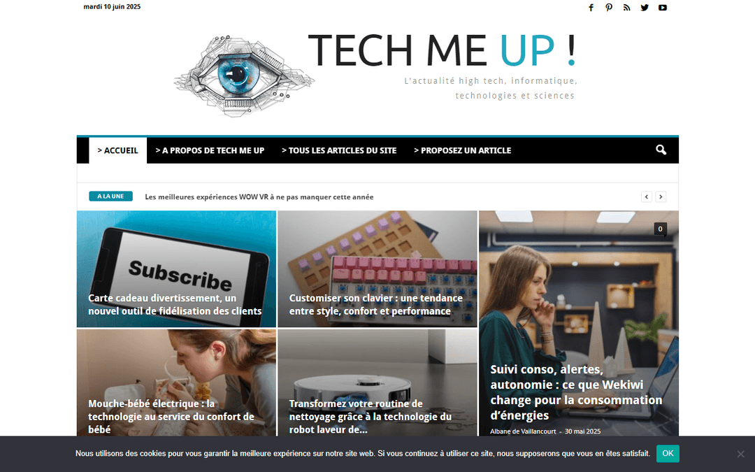techmeup.fr publisher screenshot
