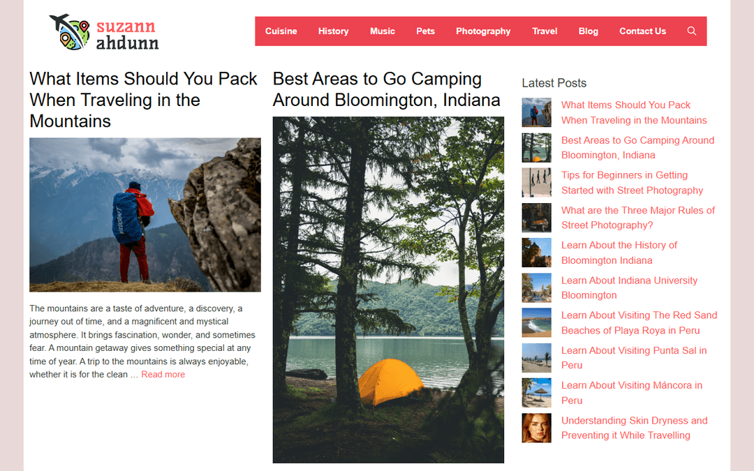 suzannahdunn.net publisher screenshot