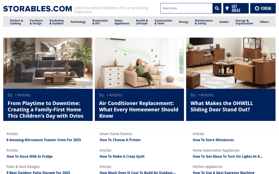 storables.com publisher screenshot
