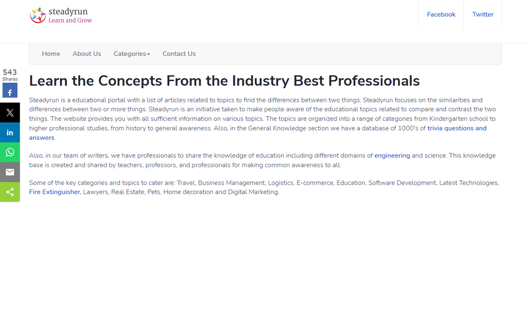 steadyrun.com publisher screenshot