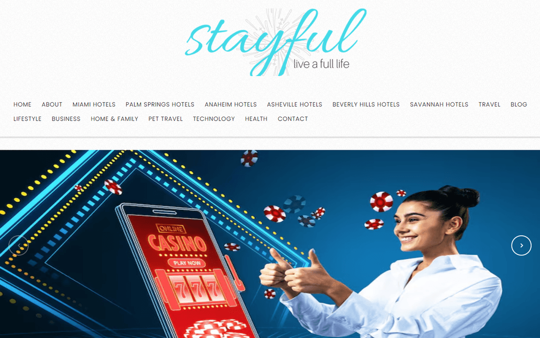 stayful.com publisher screenshot