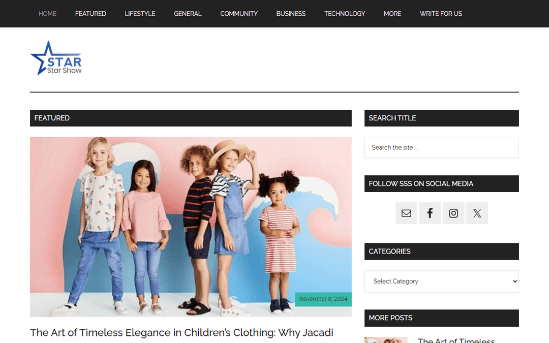 starstarshow.com publisher screenshot