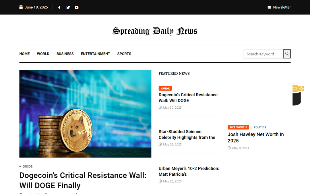 spreadingsantorum.com publisher screenshot