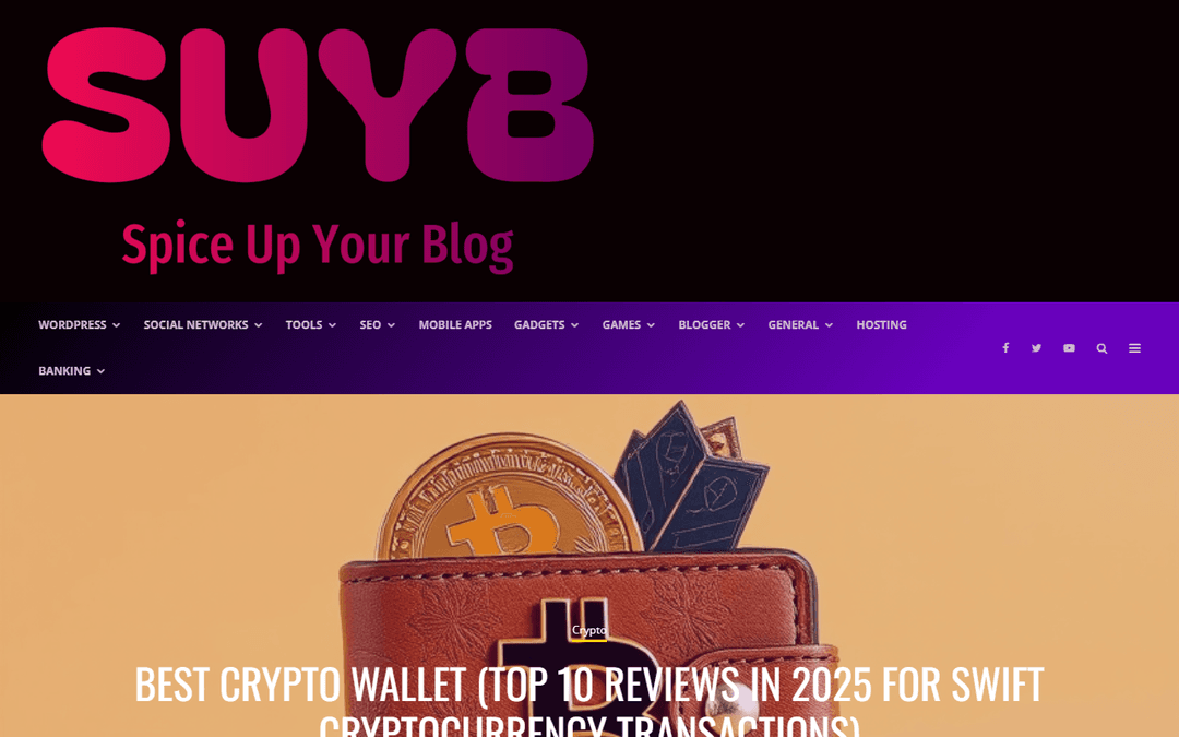 spiceupyourblog.com publisher screenshot