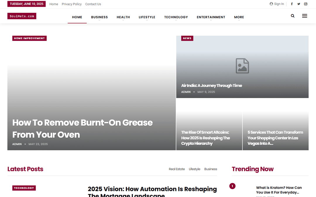 soulmete.com publisher screenshot