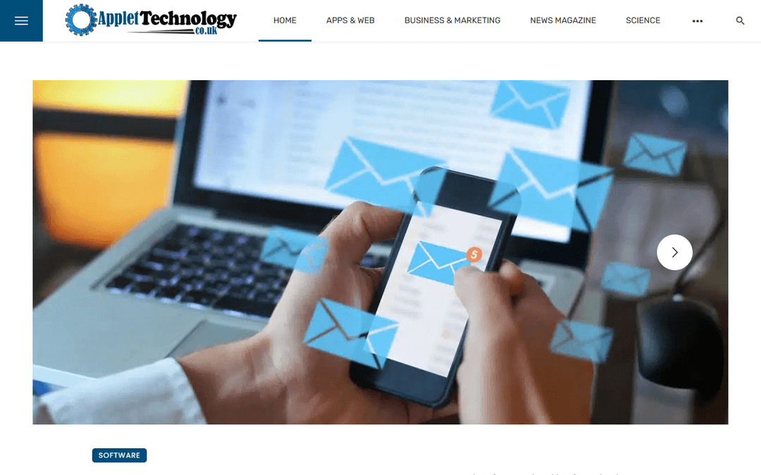 applettechnology.co.uk publisher screenshot