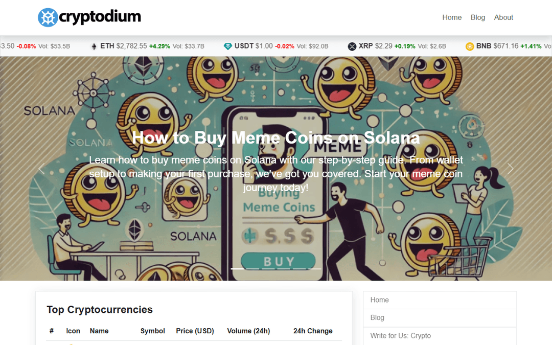 cryptodium.org publisher screenshot