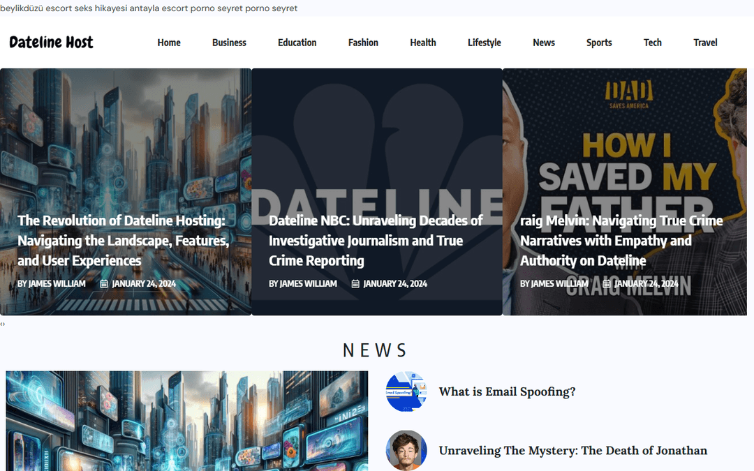 datelinehost.com publisher screenshot