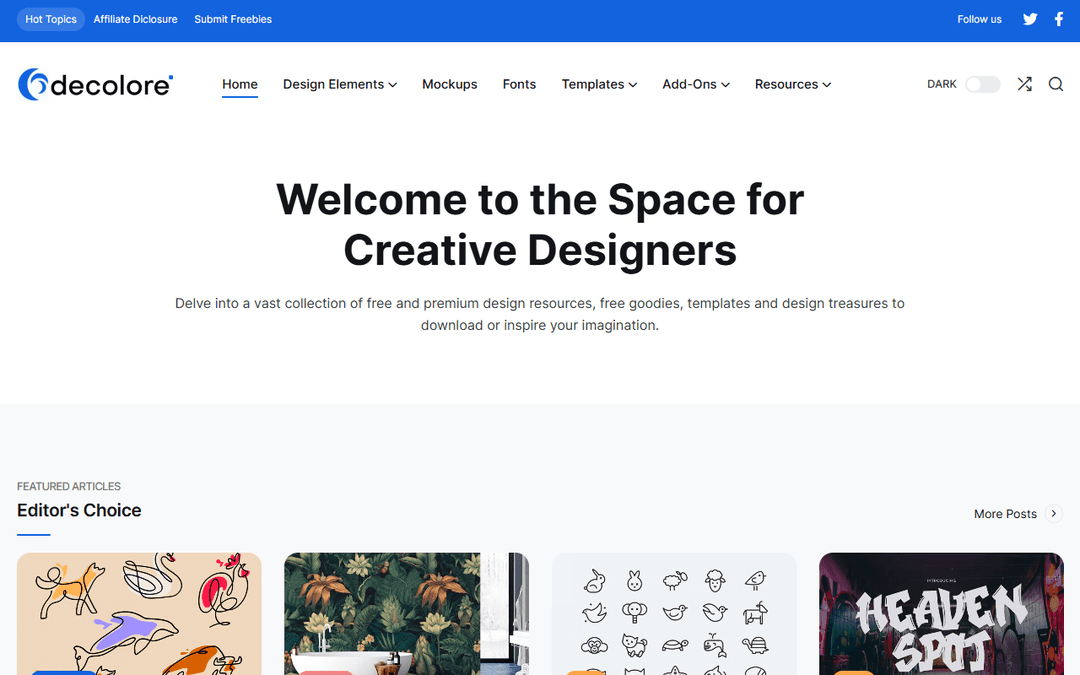 decolore.net publisher screenshot
