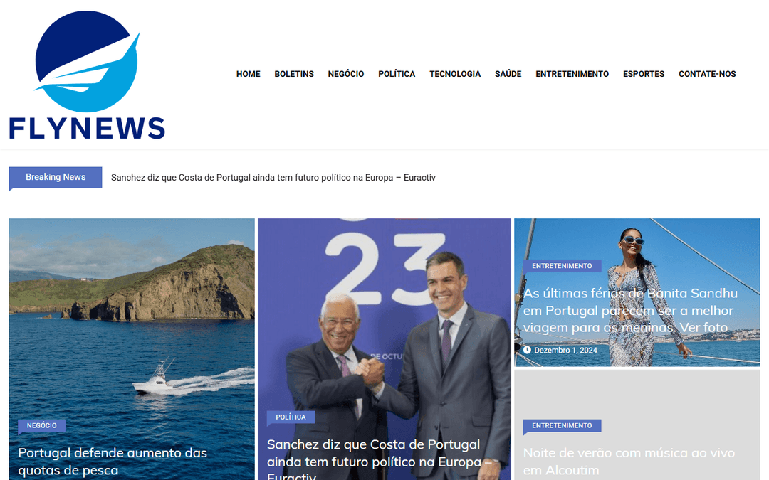 flynews.pt publisher screenshot