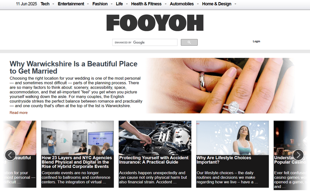 fooyoh.com publisher screenshot