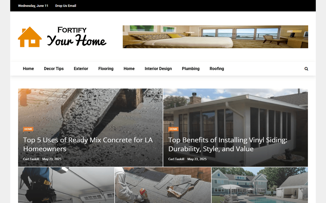 fortifyyourhome.com publisher screenshot