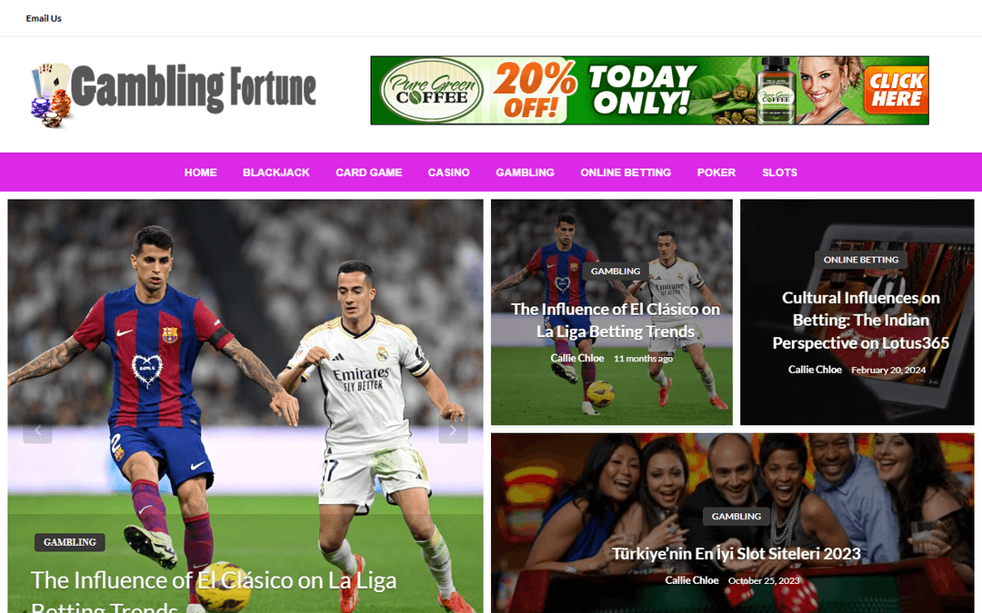 gambling-fortune.com publisher screenshot