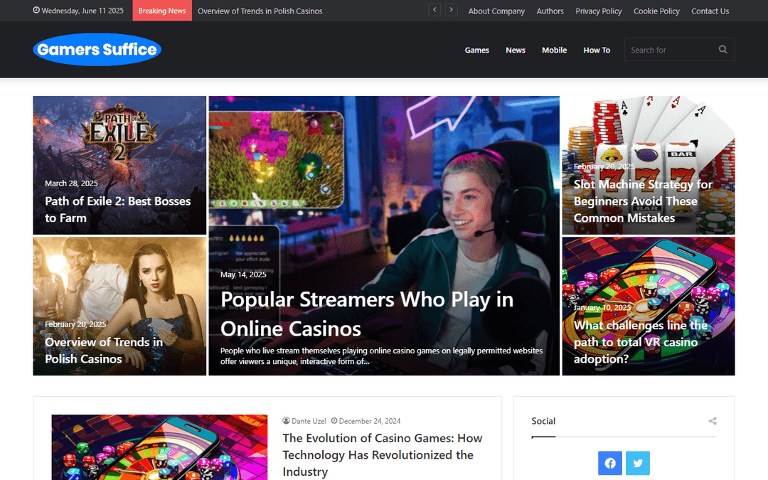 gamerssuffice.com publisher screenshot