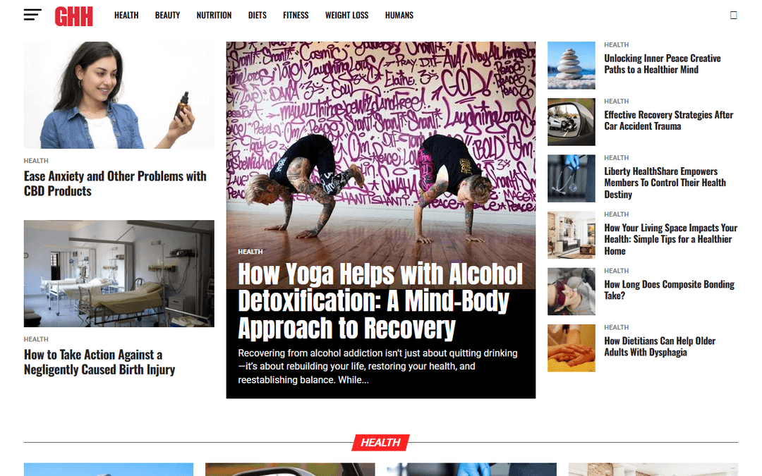getholistichealth.com publisher screenshot