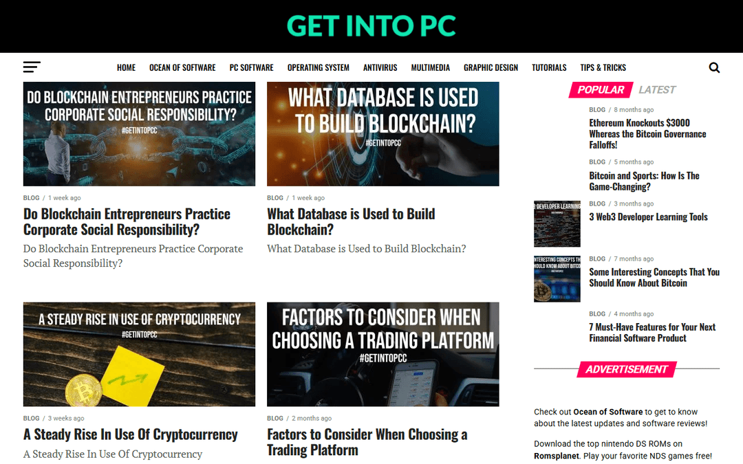 getintopcc.co publisher screenshot