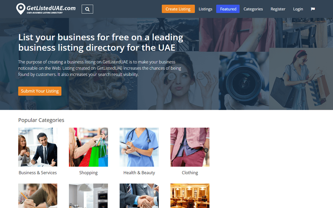 getlisteduae.com publisher screenshot