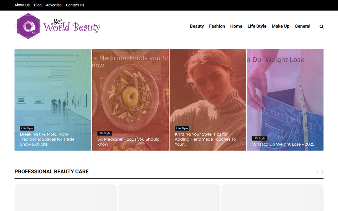 getworldbeauty.com publisher screenshot