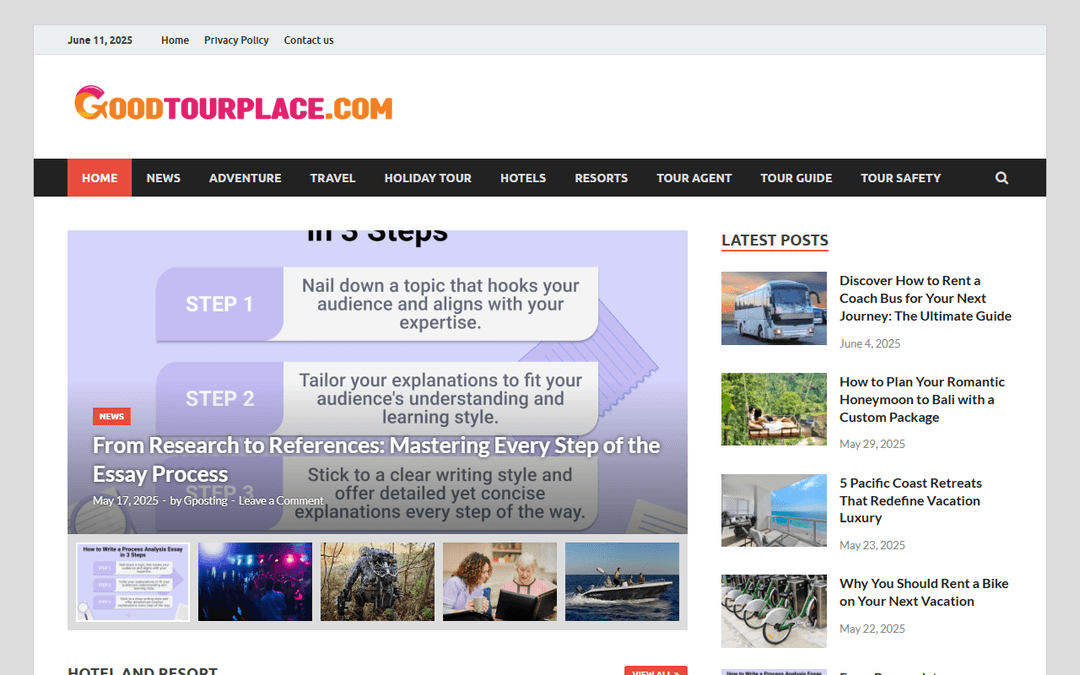 goodtourplace.com publisher screenshot