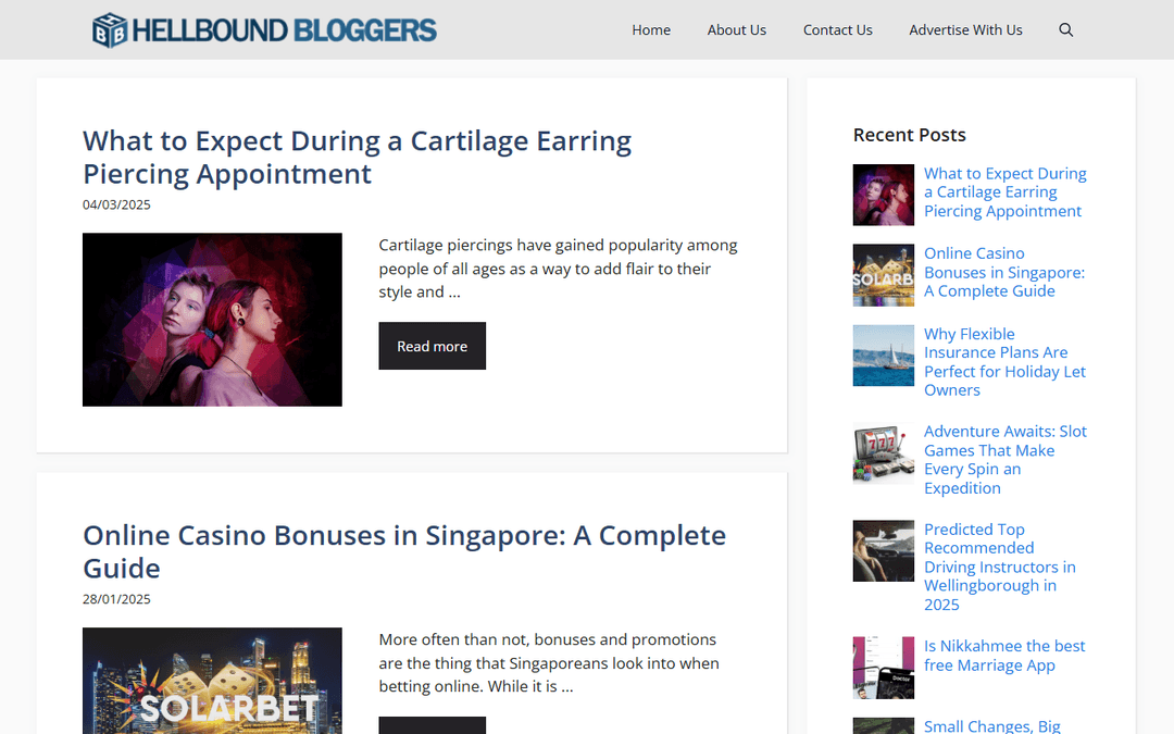 hellboundbloggers.com publisher screenshot