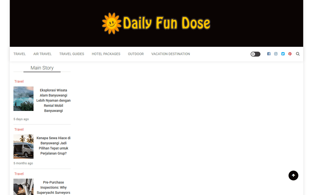 dailyfundose.net publisher screenshot