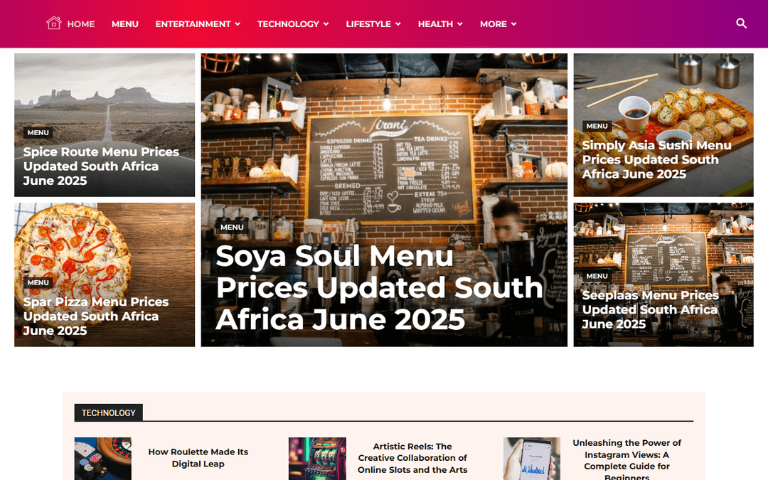 ehotbuzz.com publisher screenshot