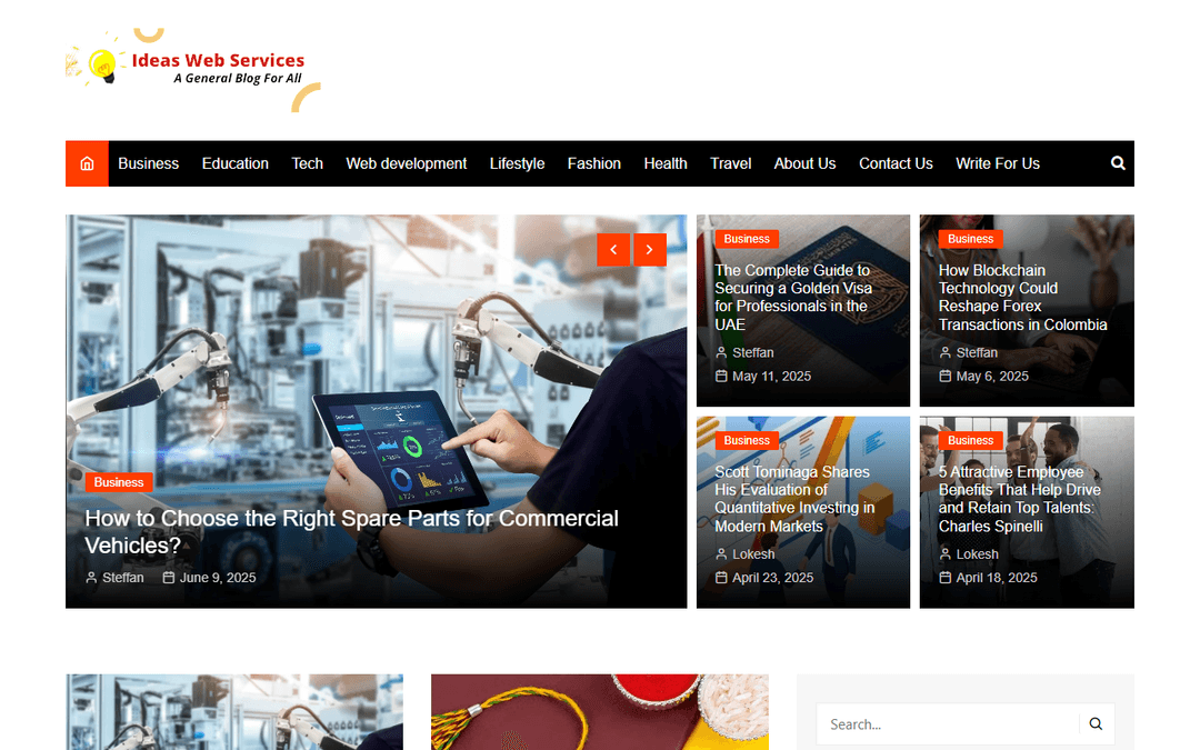 ideaswebservices.com publisher screenshot