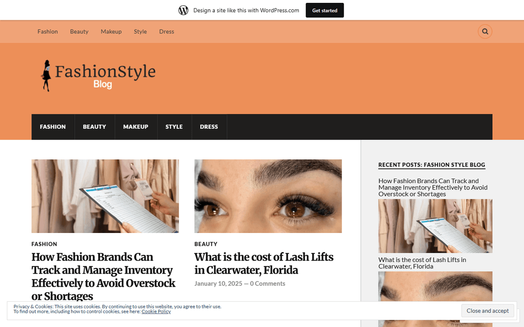 imstyle.fashion.blog publisher screenshot