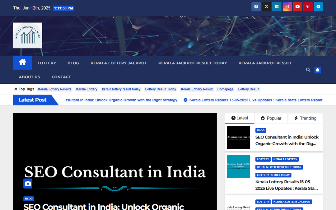 keralamonthlychart.com publisher screenshot