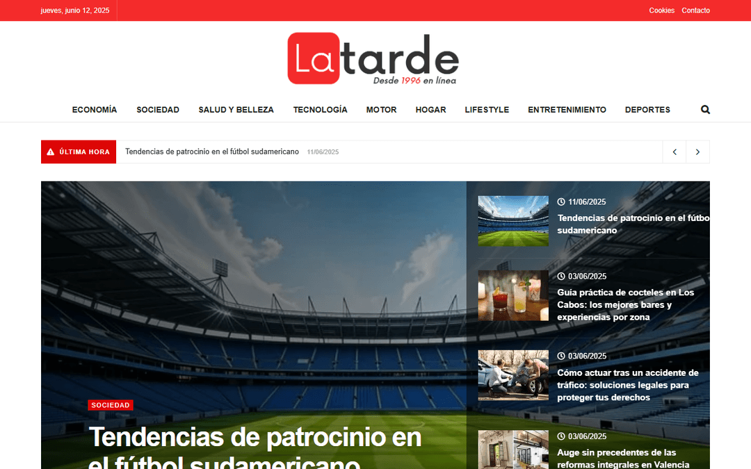 latarde.com publisher screenshot