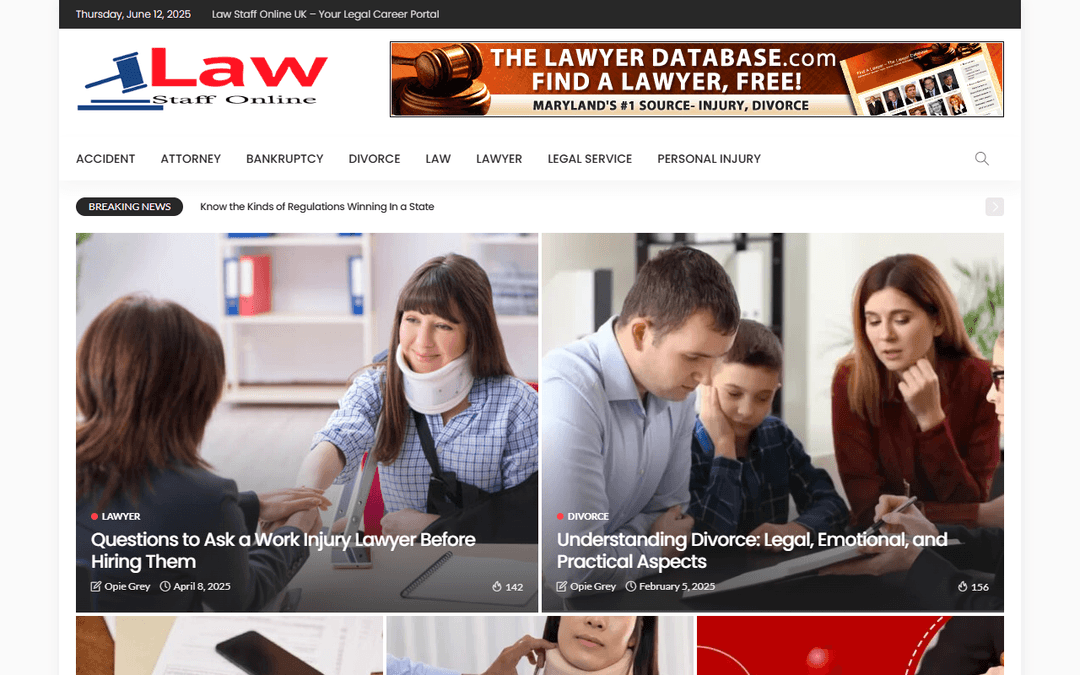 law-staff-online.co.uk publisher screenshot