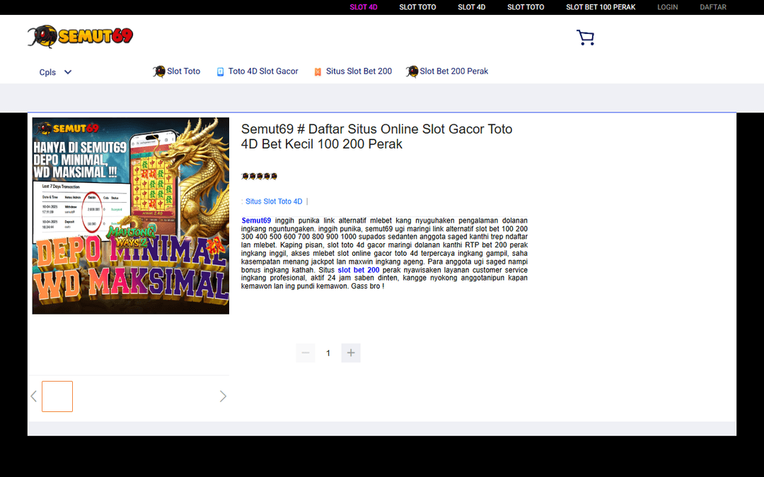 kabartotabuan.com publisher screenshot