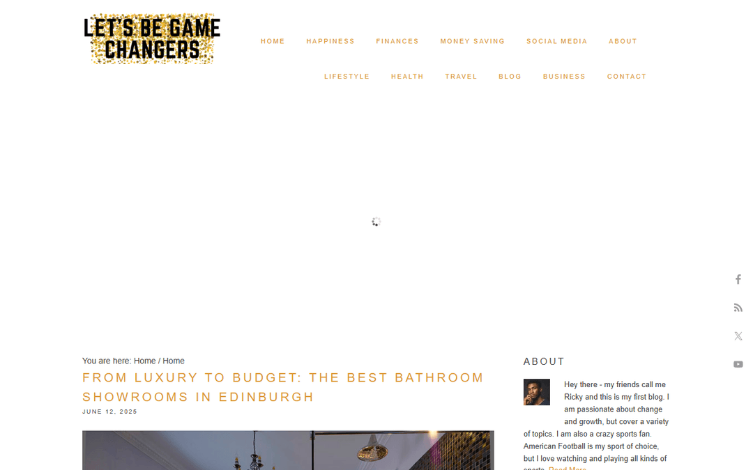 letsbegamechangers.com publisher screenshot