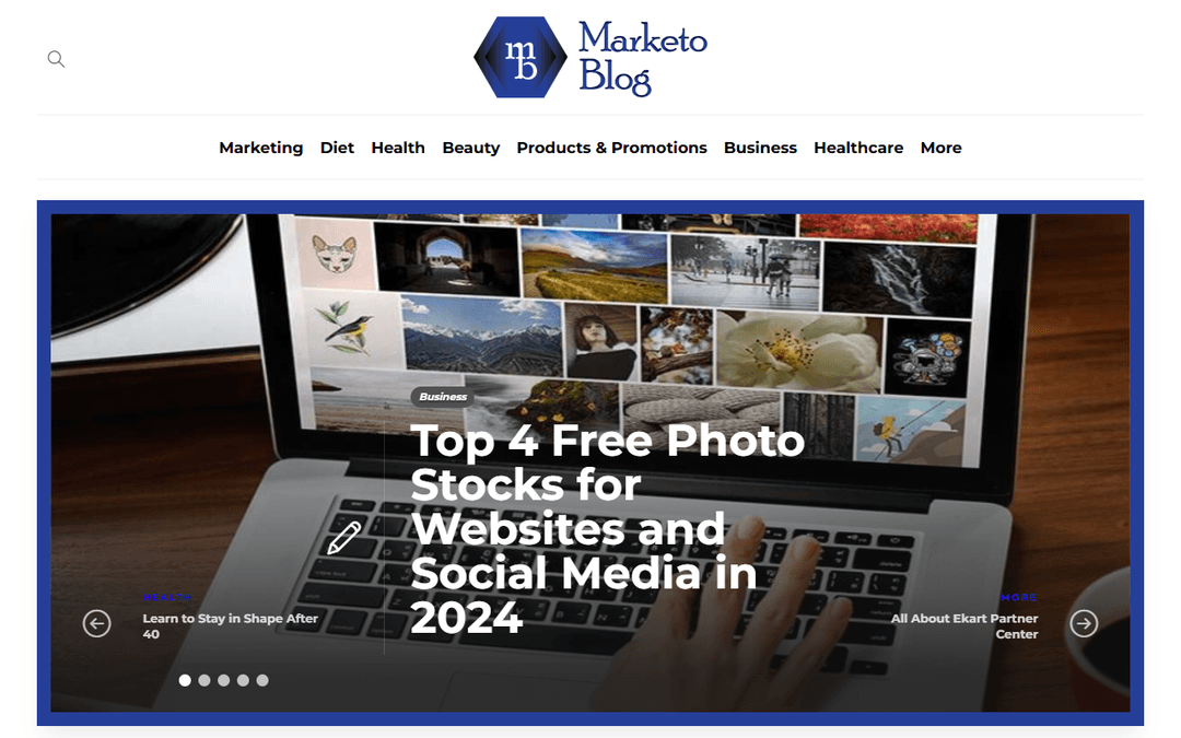 marketoblog.com publisher screenshot